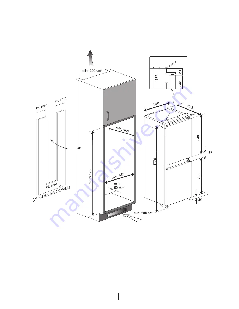 Beko QC55F Installation, Operating And Maintanance Instructions Download Page 13