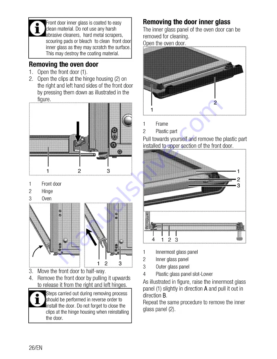 Beko QOM243B User Manual Download Page 26