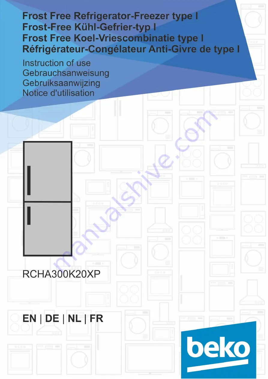 Beko RCHA300K20XP Instructions For Use Manual Download Page 1