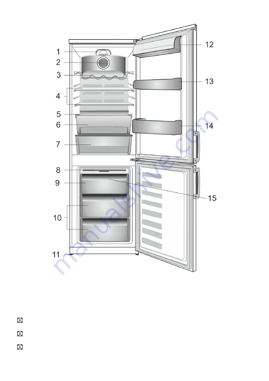 Beko RCNA295K21W Скачать руководство пользователя страница 5