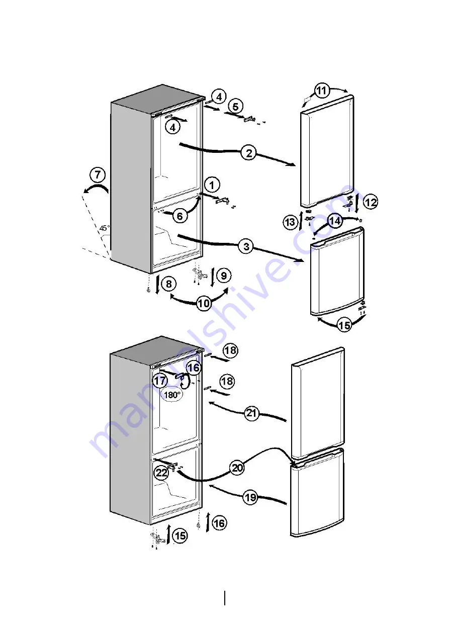 Beko RCNA355K20PT Instructions For Use Manual Download Page 52