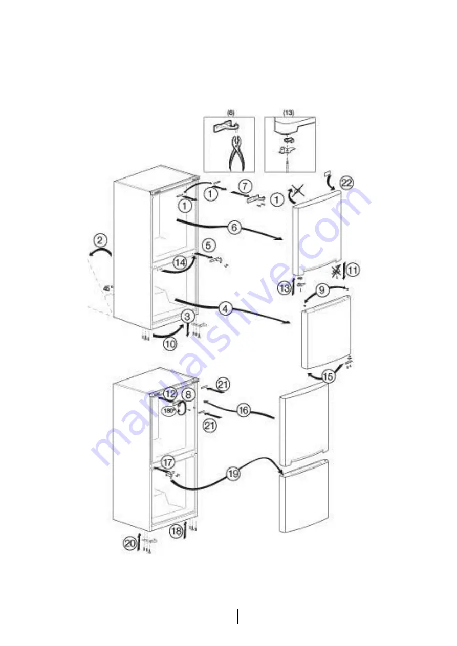 Beko RCNA365K20ZW Manual Download Page 18