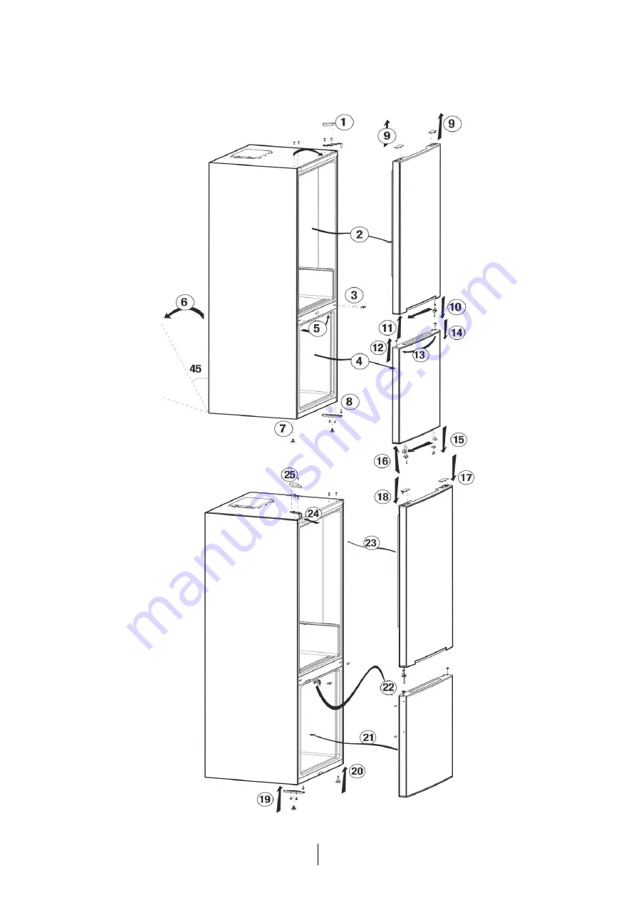 Beko RCNA366I30W Instructions Of Use Download Page 71