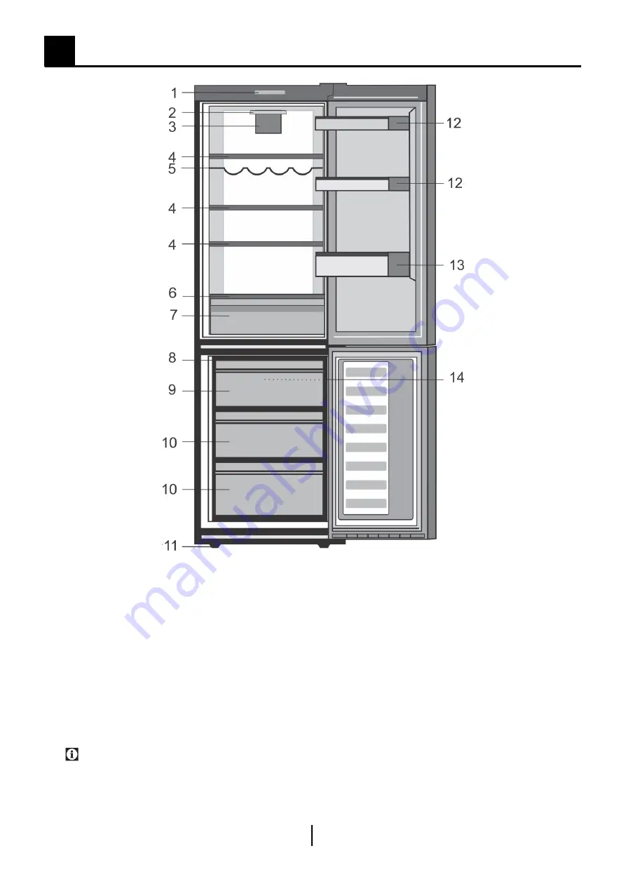 Beko RCNA366I40WN Instructions For Use Manual Download Page 24