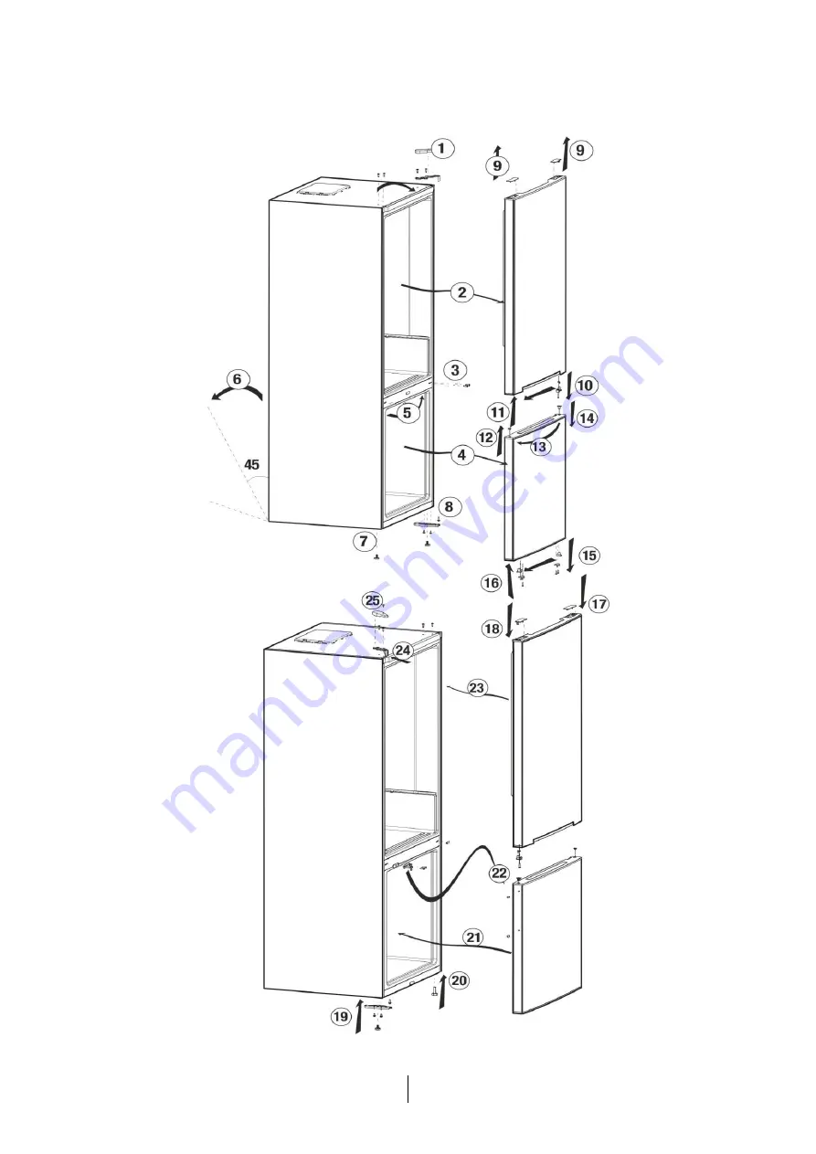 Beko RCNA366I40WN Instructions For Use Manual Download Page 52