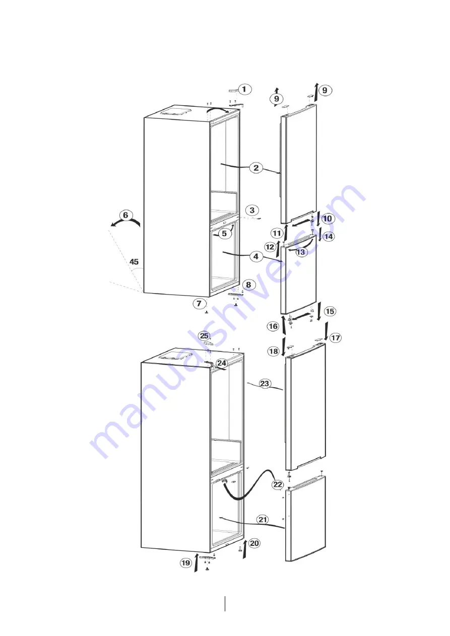 Beko RCNA366K30XP Instructions Of Use Download Page 33