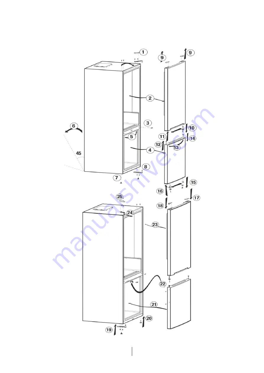 Beko RCNA366K30XP Instructions Of Use Download Page 71