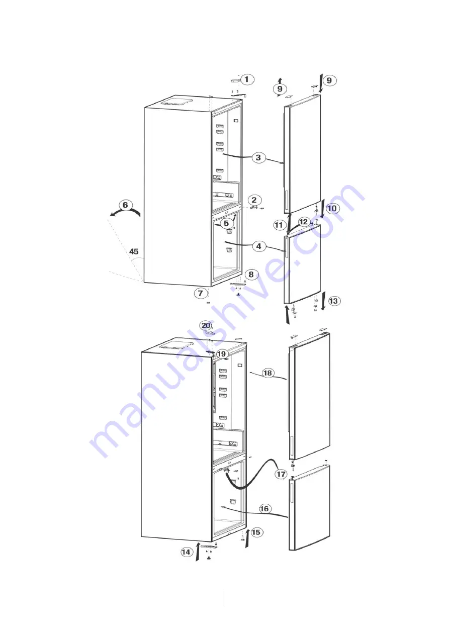 Beko RCNA366K34WN Instructions Of Use Download Page 52