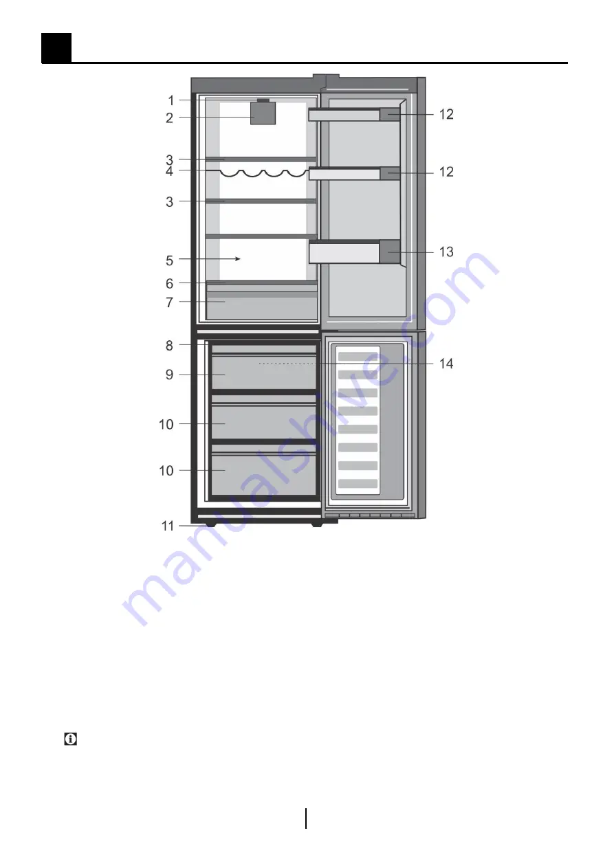 Beko RCNA366K40WN Instructions For Use Manual Download Page 23