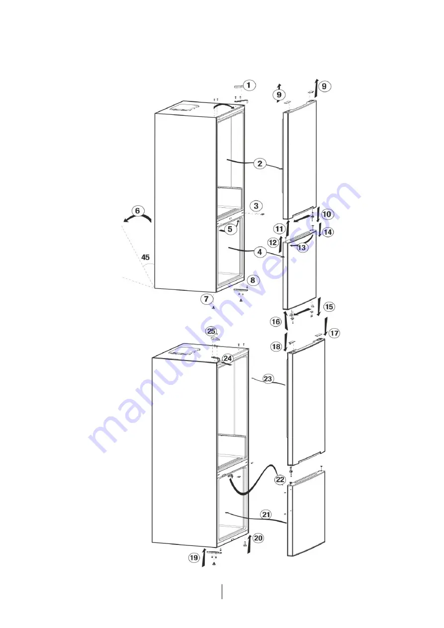 Beko RCNA406I40WN Instructions Of Use Download Page 33