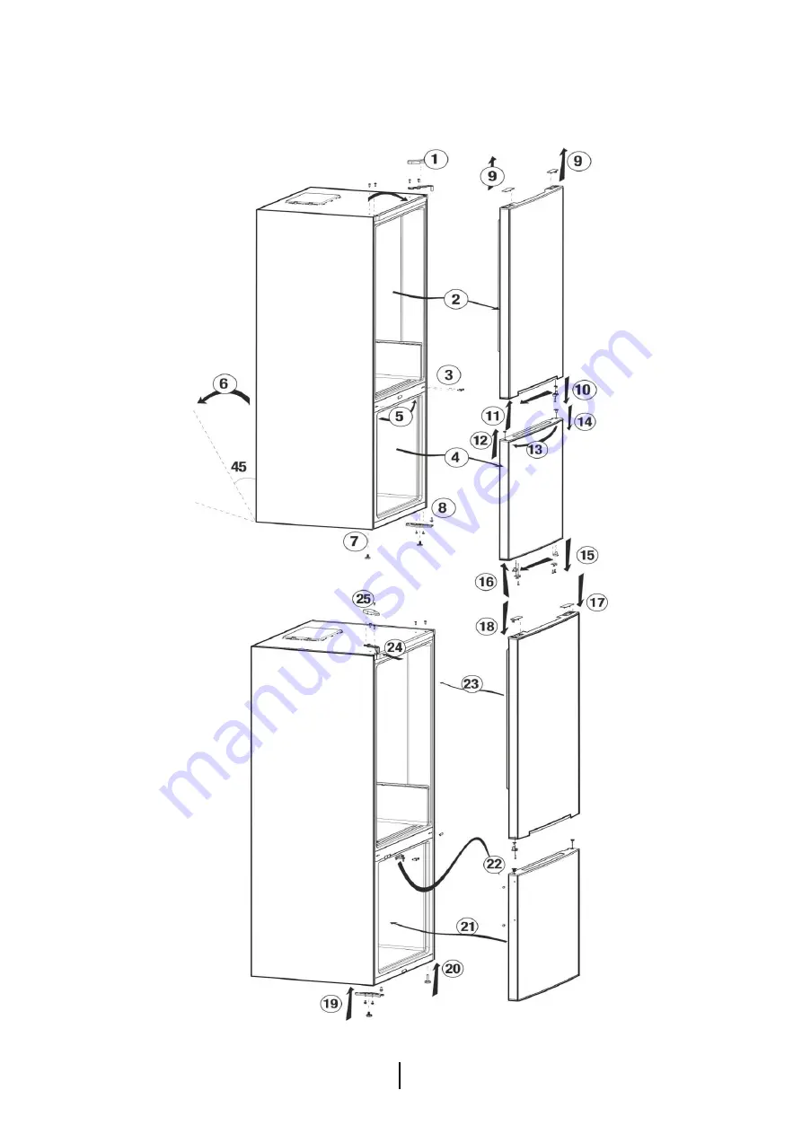 Beko RCNA406K40XBN Instructions Of Use Download Page 71