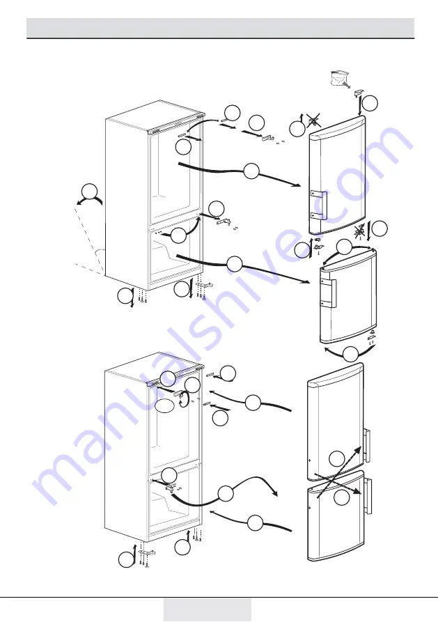 Beko RCNE365K21DX Скачать руководство пользователя страница 12