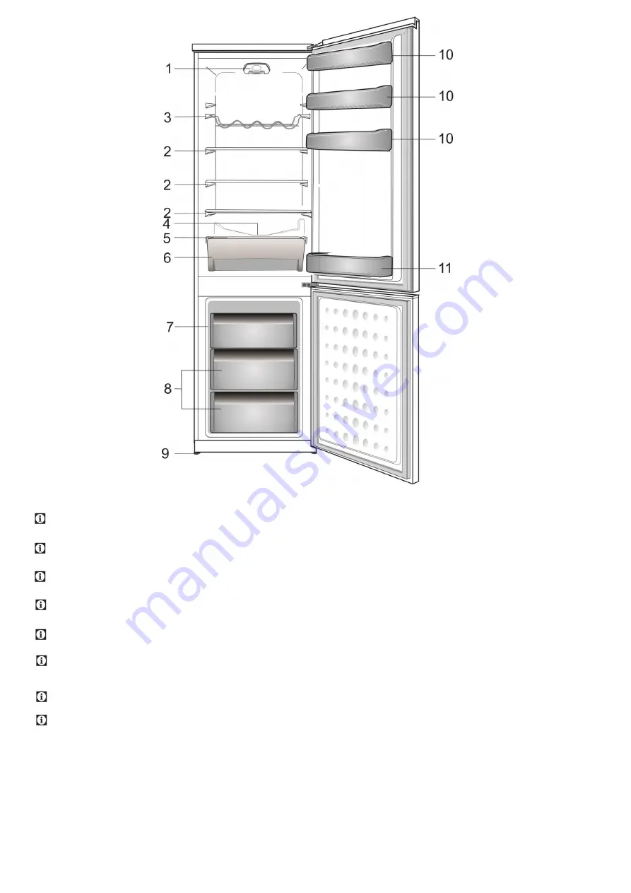 Beko RCSA360K30XPN Instructions For Use Manual Download Page 6