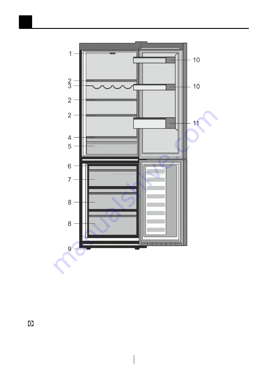 Beko RCSA366K41WN Instructions Of Use Download Page 40