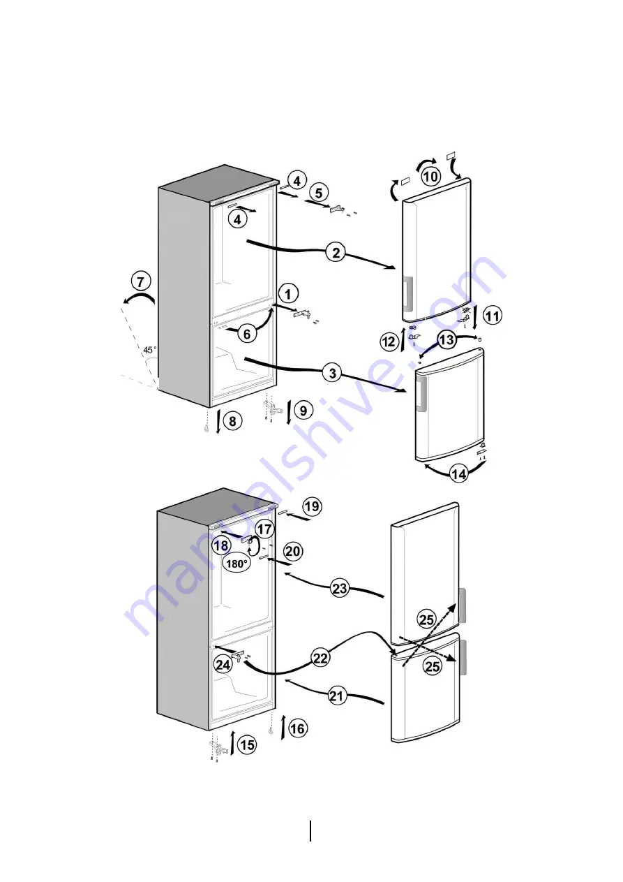 Beko RCSA400K31W Instructions Of Use Download Page 70