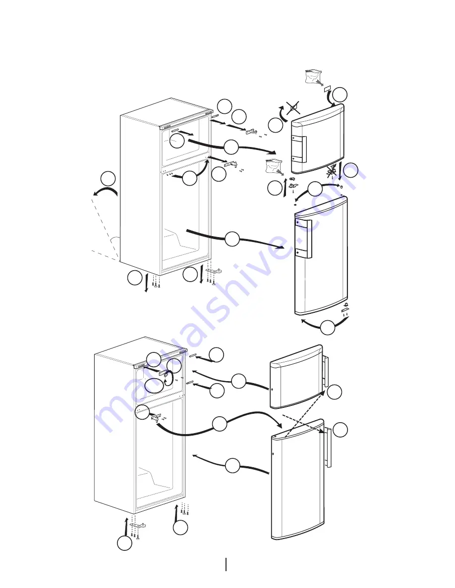 Beko RDNE350K20W User Manual Download Page 201