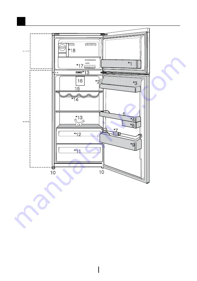 Beko RDNE350K20X User Manual Download Page 57