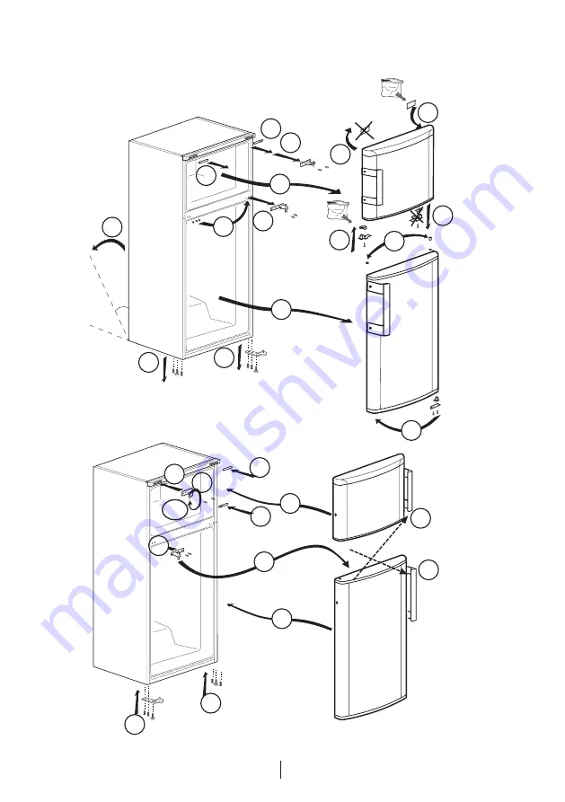 Beko RDNE390M21S User Manual Download Page 50