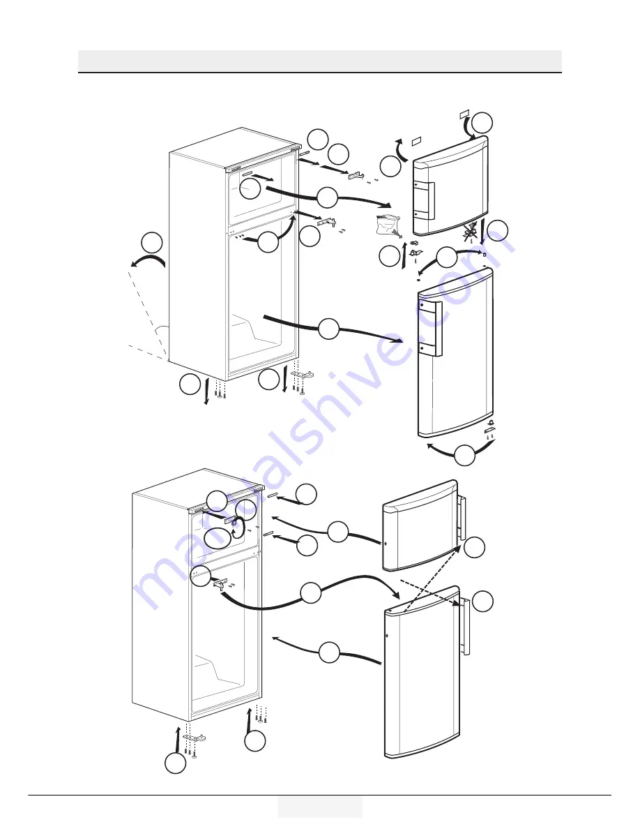 Beko RDNE420K20X User Manual Download Page 136