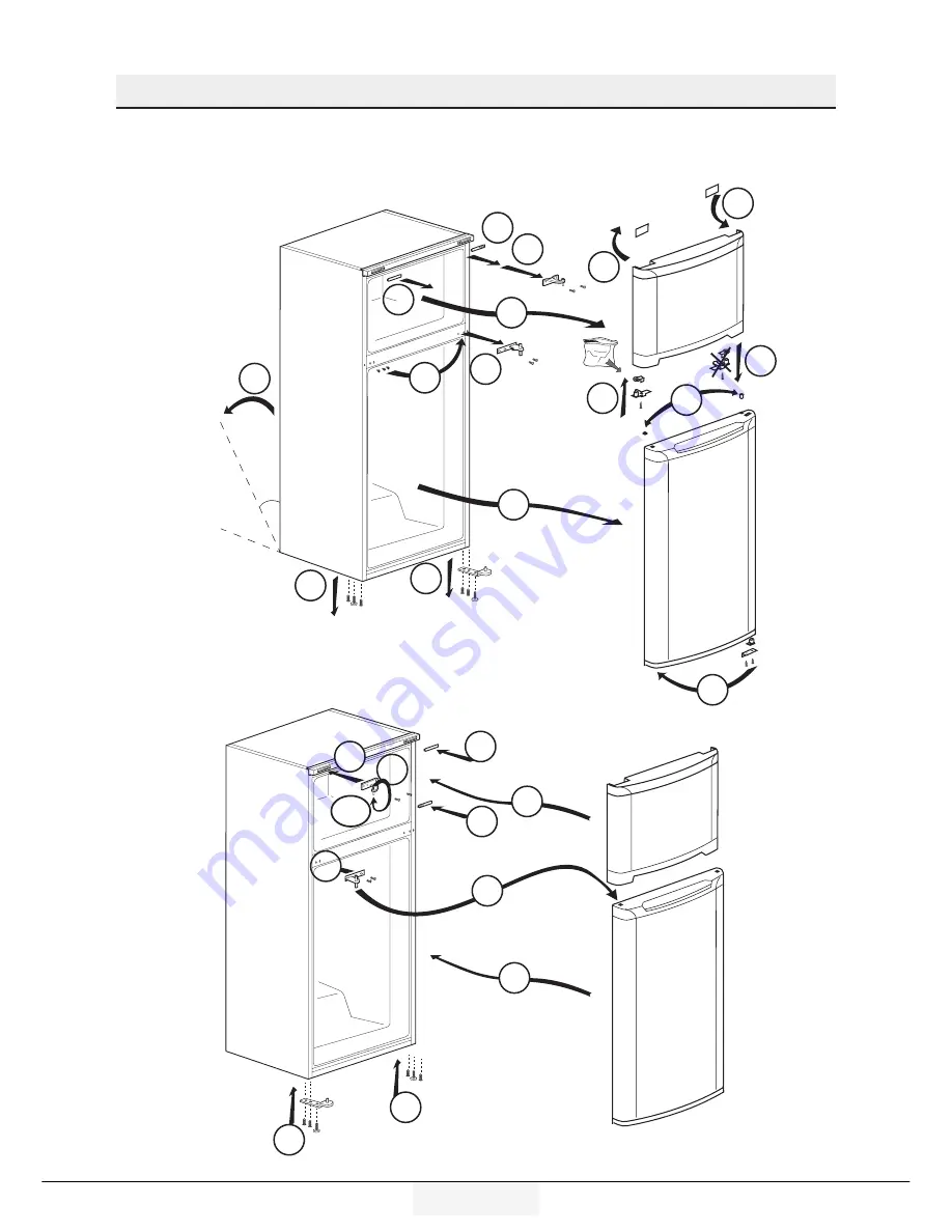 Beko RDNE420K20X User Manual Download Page 137