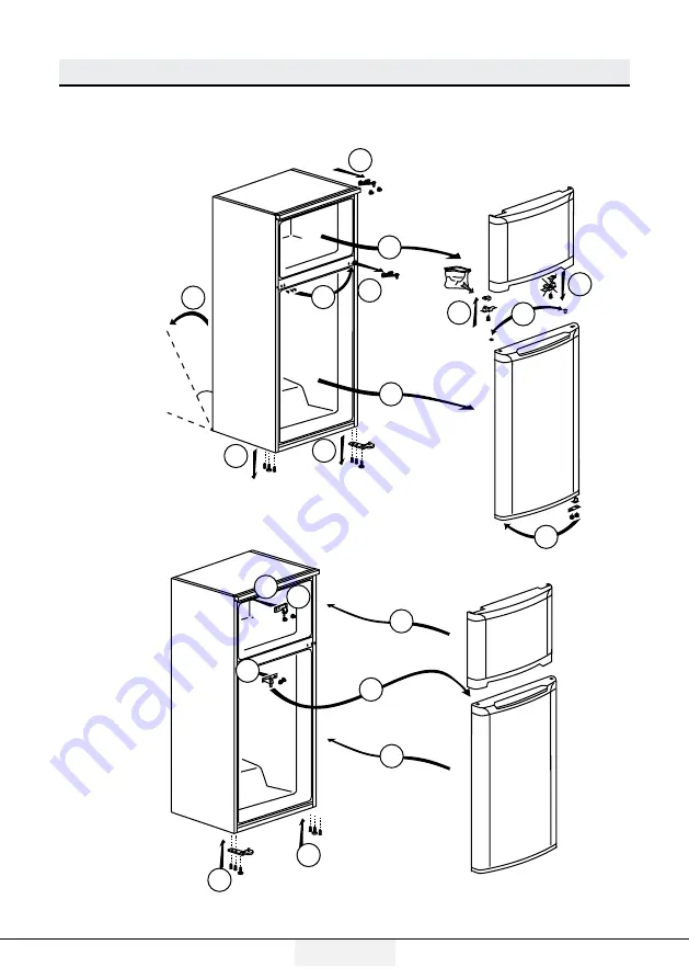 Beko RDNE455E20DB User Manual Download Page 137