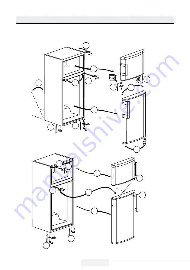 Beko RDNE455E20DB User Manual Download Page 138