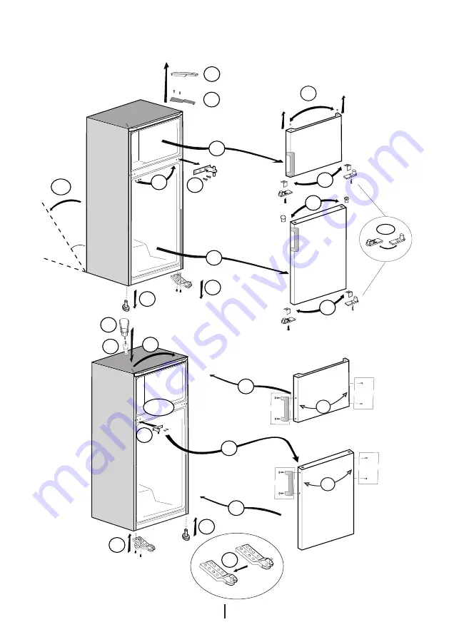 Beko RDSA180K21W Скачать руководство пользователя страница 44