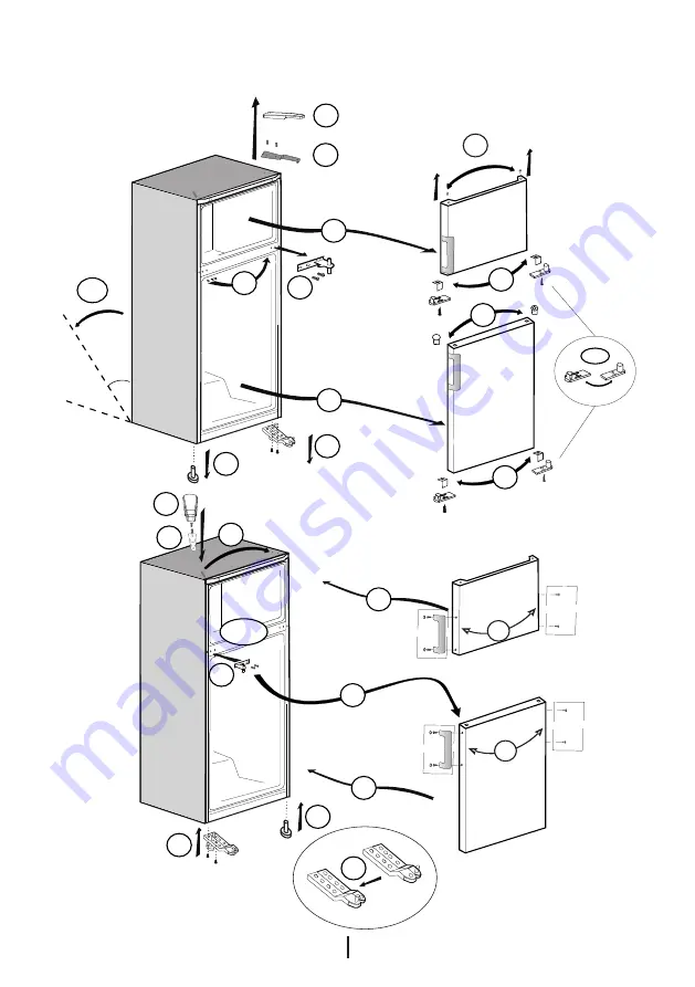 Beko RDSA180K21W Скачать руководство пользователя страница 60