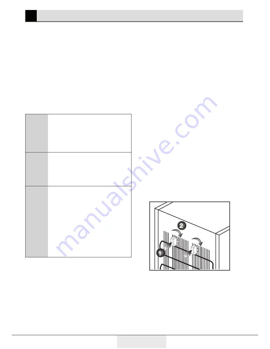 Beko RFNE 312 E 23 W Instruction Manual Download Page 10