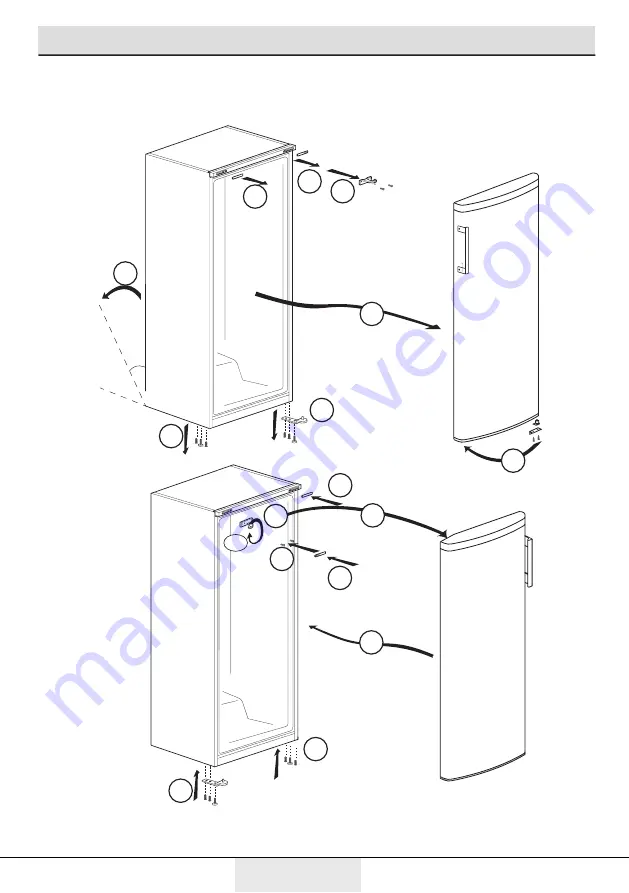 Beko RFNE 312 K21 W Скачать руководство пользователя страница 12