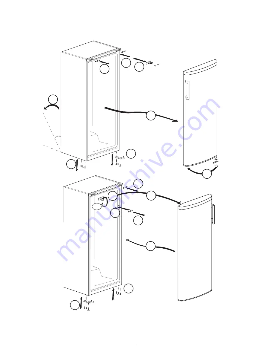 Beko RFNE312L25W Скачать руководство пользователя страница 59