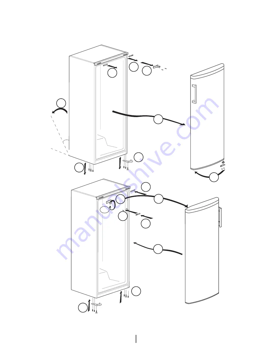 Beko RFNE320L23S Скачать руководство пользователя страница 78