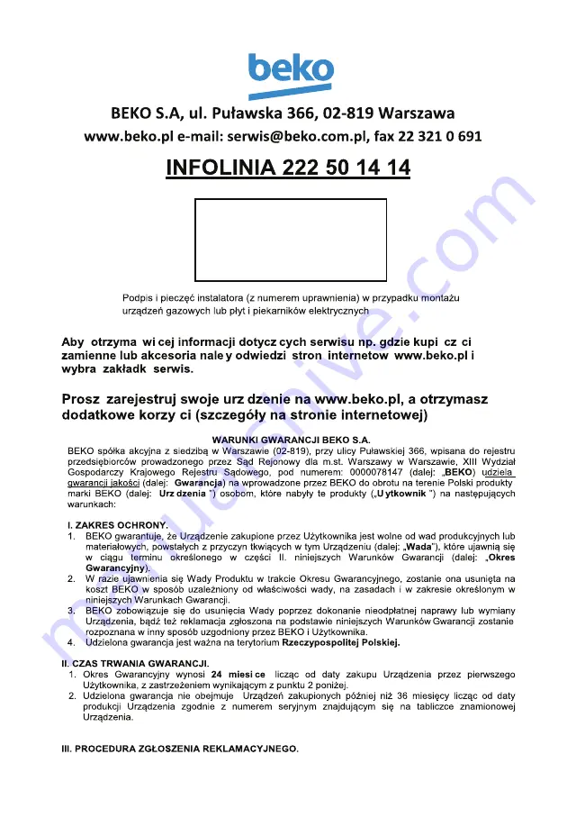 Beko RS046WEUN User Manual Download Page 45