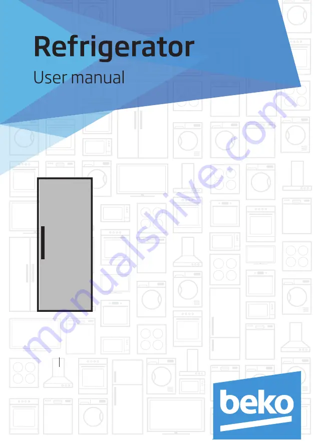 Beko RSNE445I31ZW User Manual Download Page 1