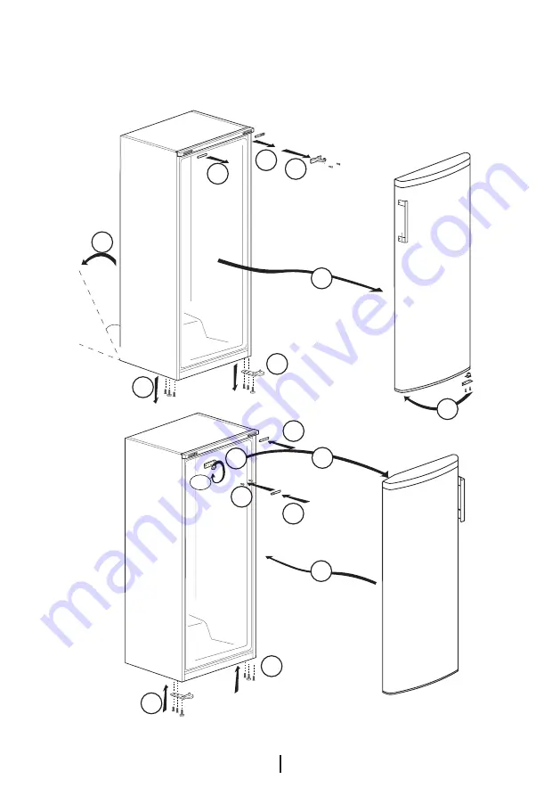 Beko RSNE445M35W User Manual Download Page 80