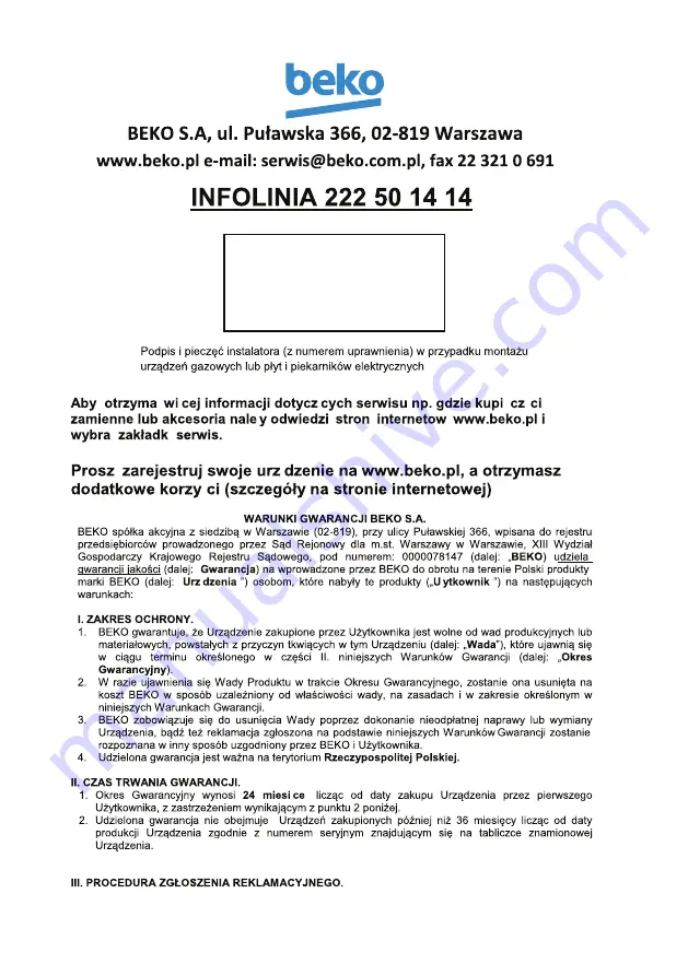 Beko RSO44WEUN User Manual Download Page 31