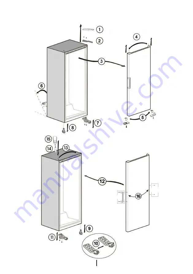 Beko RSSA315K21W Скачать руководство пользователя страница 43