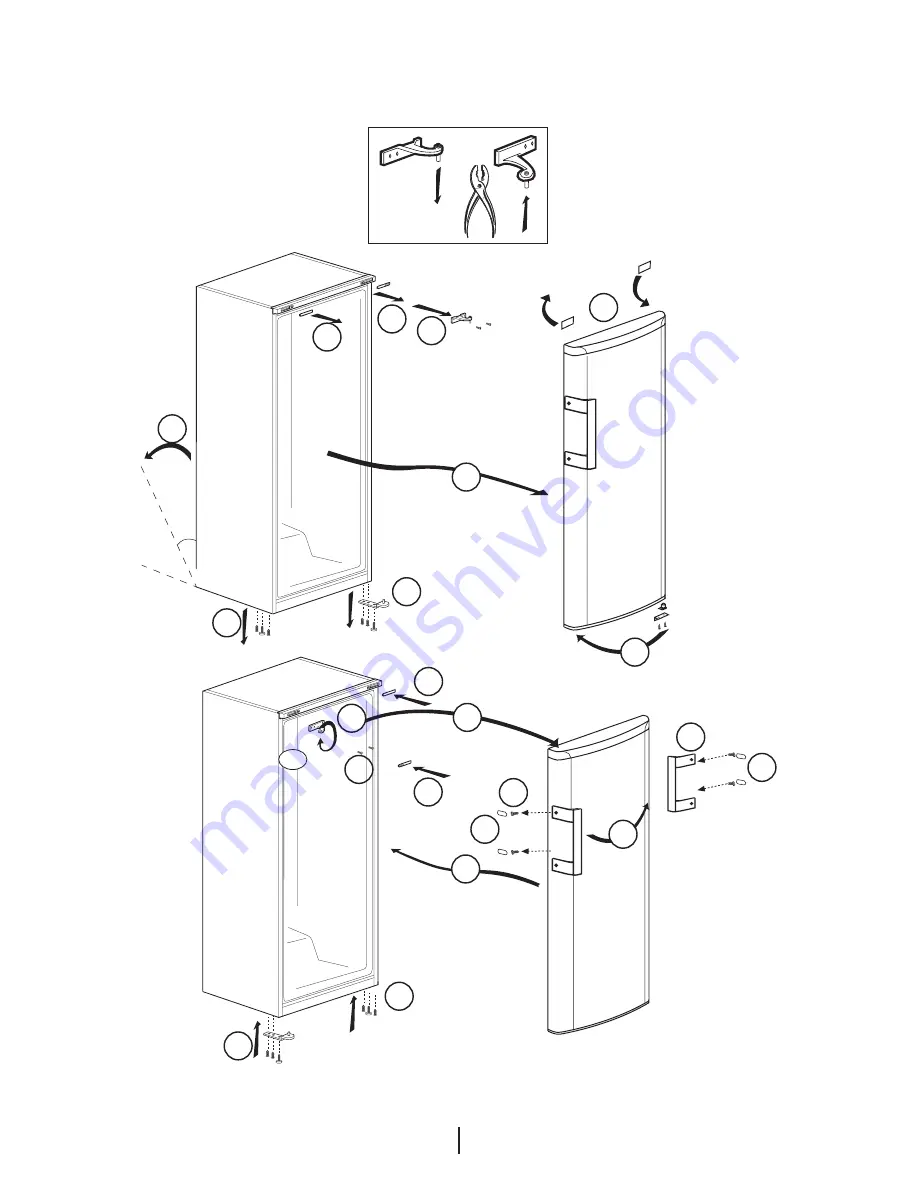 Beko RSSE415M21W User Manual Download Page 58