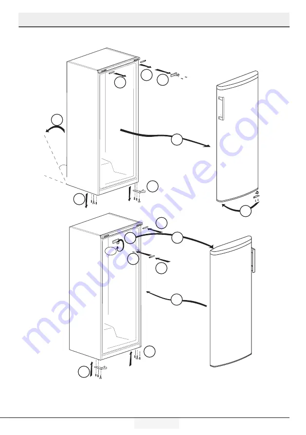 Beko RSSE445K21WN User Manual Download Page 72