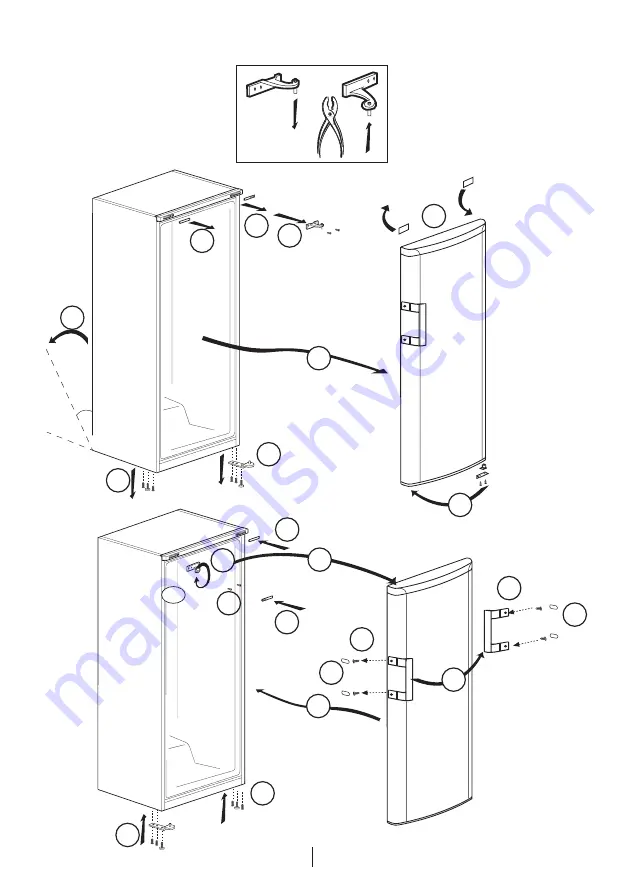 Beko TFF654APS Installation, Operation & Food Storage Instructions Download Page 11