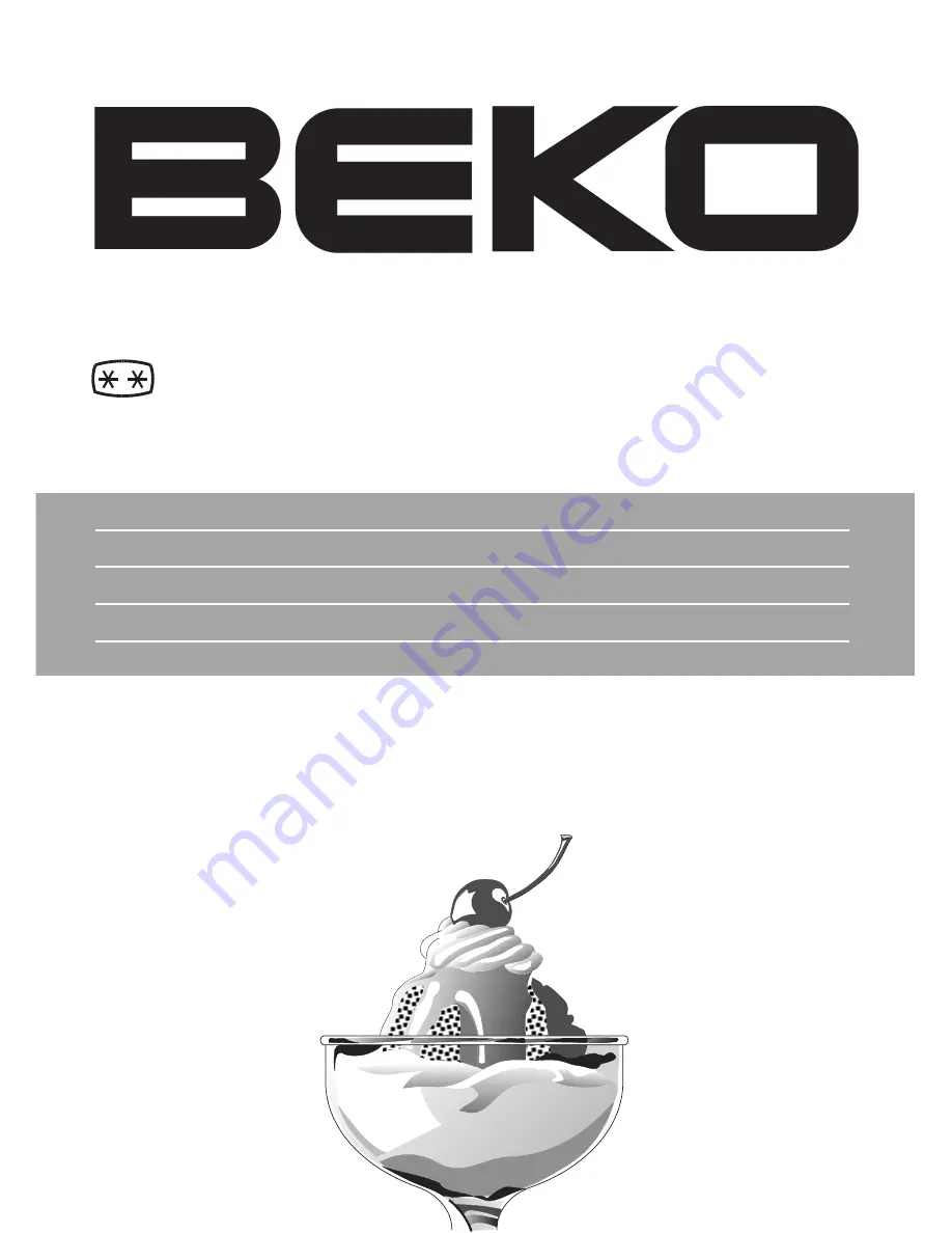 Beko TSE 1241 Instruction Manual Download Page 1