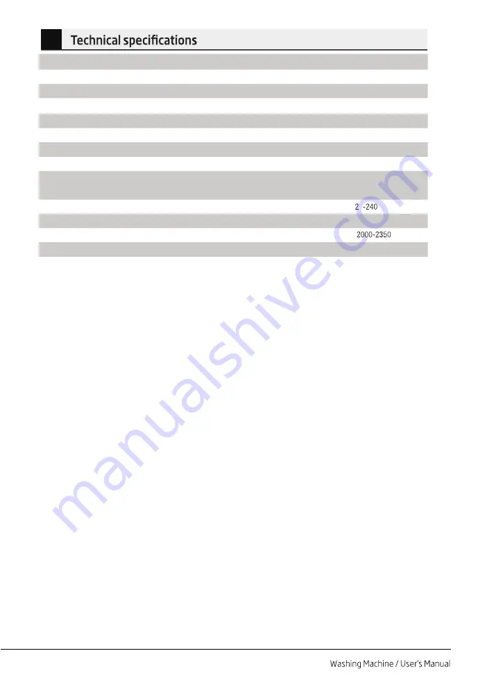 Beko WC610W User Manual Download Page 6