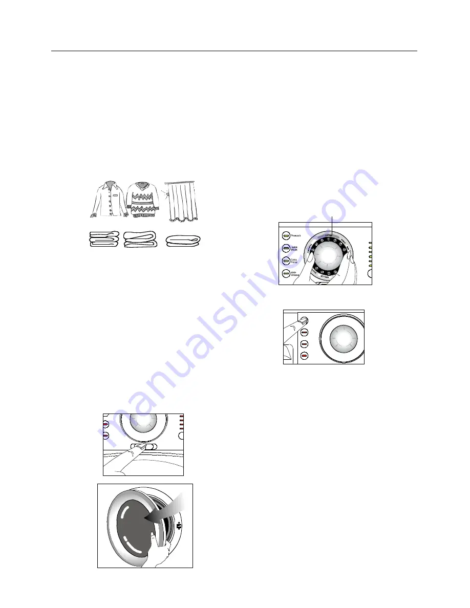 Beko WMA 1715 S Installation & Operating Instructions Manual Download Page 8