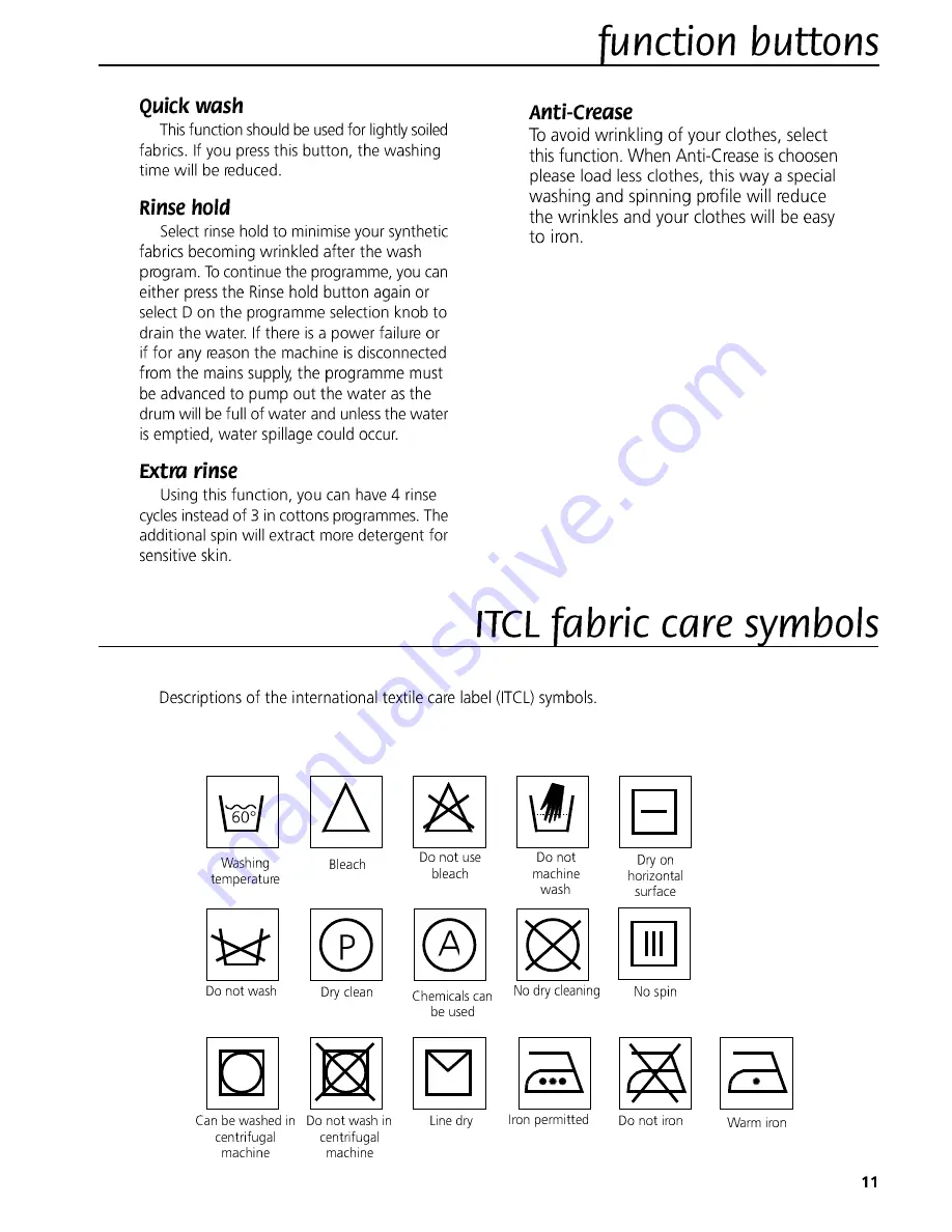 Beko WMA1613 Manual Download Page 10