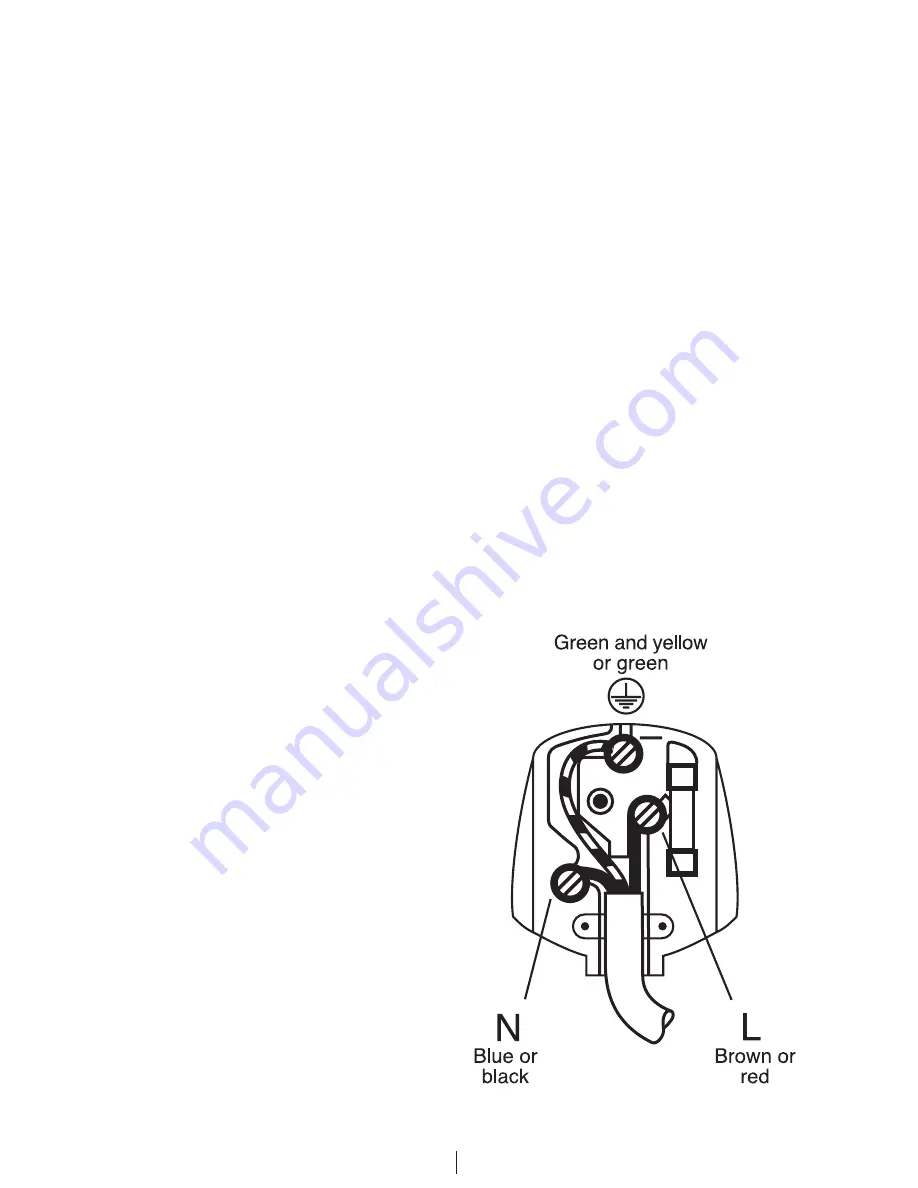 Beko WMB71231B WMB71231S WMB71231W Installation & Operating Instructions Manual Download Page 11