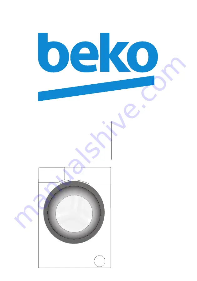 Beko WMY 71233 LMB3 User Manual Download Page 20