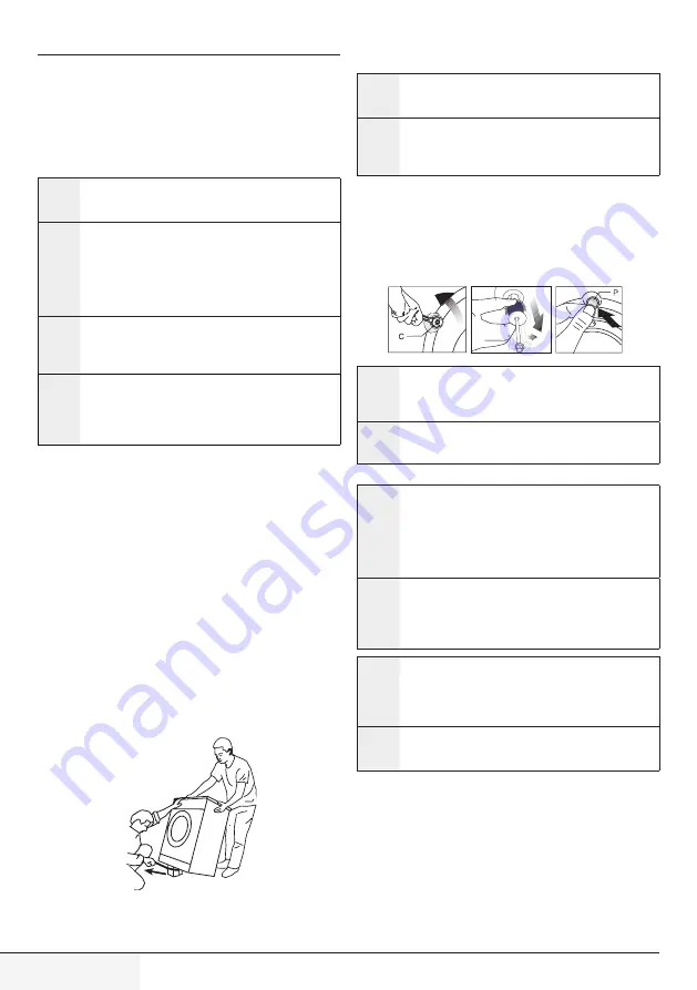 Beko WMY 71233 LMB3 User Manual Download Page 44