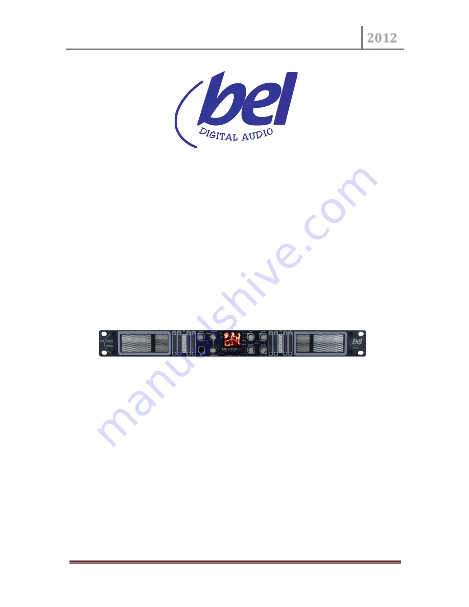 bel Digital Audio BM-AV1-E16SHD Скачать руководство пользователя страница 1