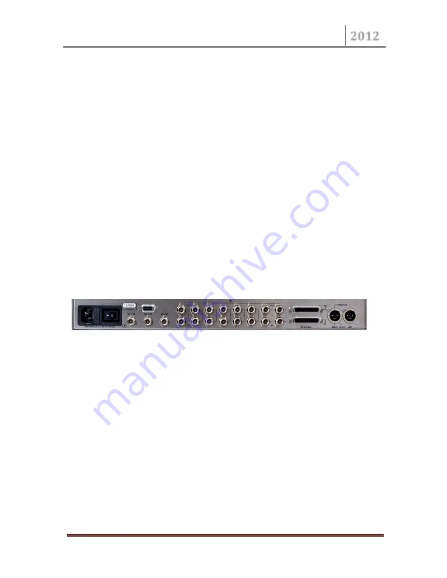 bel Digital Audio BM-AV1-E16SHD User Manual Download Page 10