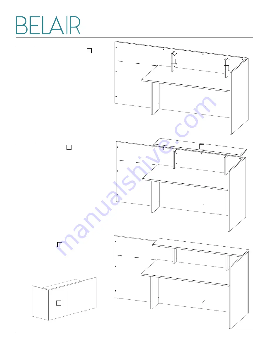 Belair W-03R Assembly Instructions Manual Download Page 5